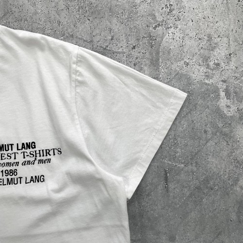 Helmut Lang Finest Standard T-Shirt weiß Größe XL - Bild 7 von 20