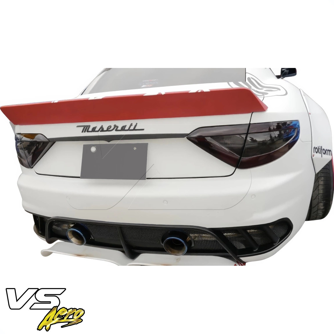 VSaero FRP LBPE Spoiler Wing for GranTurismo Maserati 08-17 vsaeropart_109150