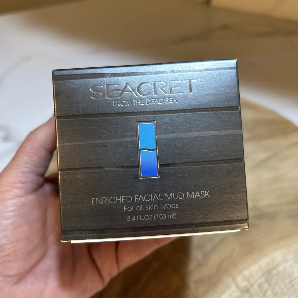 Máscara de barro facial enriquecida Seacret From The Dead Sea 3,4 OZ Foto 4 de 4