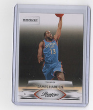 JAMES HARDEN 2009/10 PANINI PRESTIGE 153 RC ROOKIE CARD THUNDER CLIPPERS MINT SP
