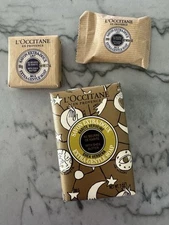 L'occitane En Provence Extra Gentle Soap Shea Butter  7 oz +  .8+  1.7 oz. NEW