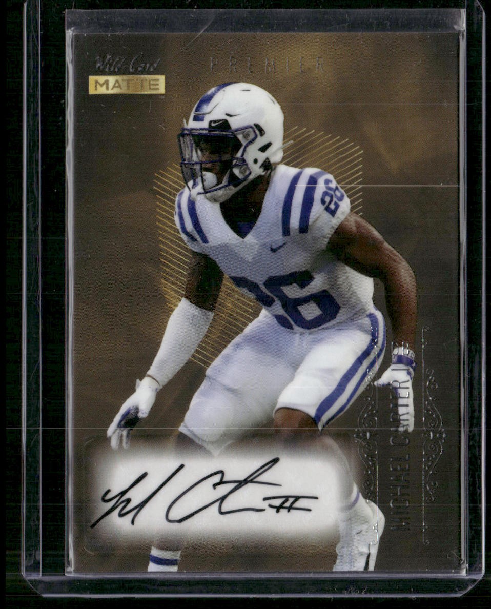 Davis Mills Wild Card Matte Gold Autographs #MBA Base