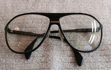 Vintage Silhouette Aviator Eyeglasses Black Frame Austria M 4025 /20 C5504