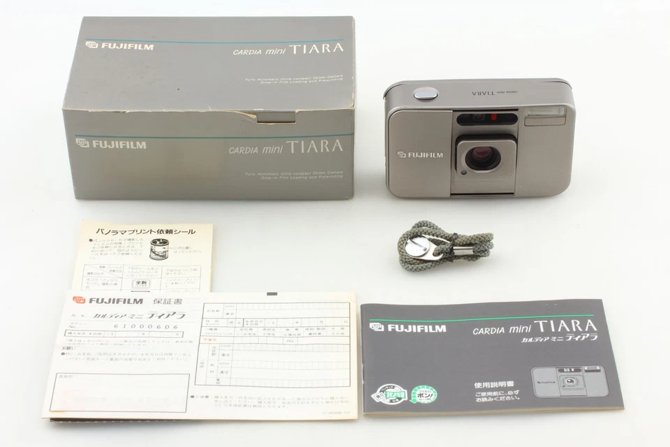 【N COMO NUEVO+ en CAJA】 Cámara fotográfica Fujifilm CARDIA MINI TIARA apuntar y disparar 35 mm JAPÓN Foto 3 de 4