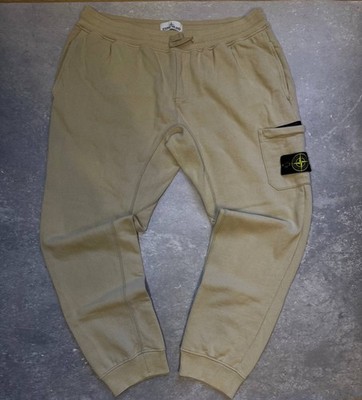 Authentic Stone Island Cargo Sweatpants Joggers Beige - Men s Size XXL