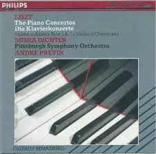 Die Klavierkonzerte, Franz Liszt, André Previn, Misha Dichter und Pittsburgh Symp