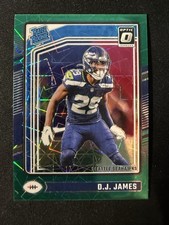 2024 Panini Optic Rated Rookie Green Velocity DJ James Seahawks #222