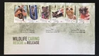 AUSTRALIA - 2010 WILDLIFE CARING: RESCUE TO RELEASE FDC SG 3492-3497