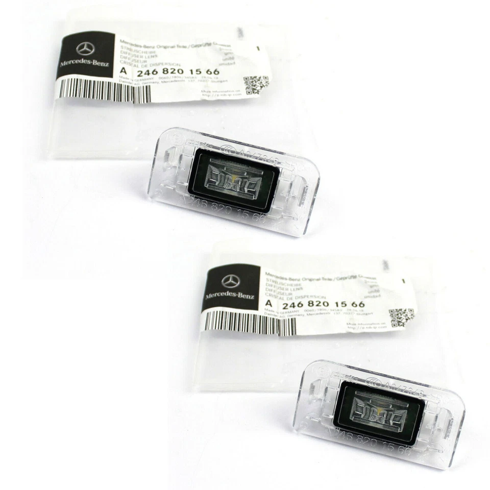 2x Mercedes-Benz LED Kennzeichenleuchte Leuchte Griffleiste B-Klasse W246 A24682