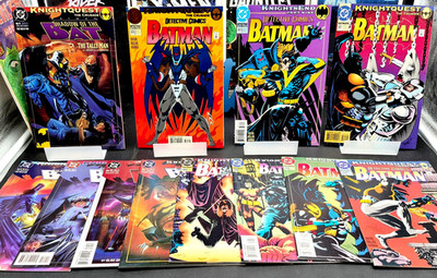 Mixed Lot of 12 Knightquest/KnightsEnd Shadow of the Bat Batman Detective Comics