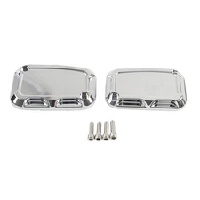 Front Brake Master Cylinder Cover Fit Harley Street Glide Road King V-Rod Chrome