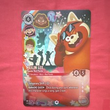 Disney Lorcana Attack Of The Vine Meilin Lee Popular Red Panda Enchanted 240/207