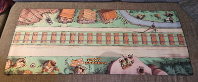 original Colt Express Spielmatte von Ludonaute - sehr selten- Neopren!