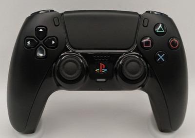 Sony PS5 DualSense Controller - Custom Schwarz Matt mit TMR Hall Effect-Sticks