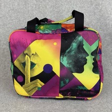 Burton Snowboards Neon Colorful Travel Hanging Toiletry Bag Makeup Organizer