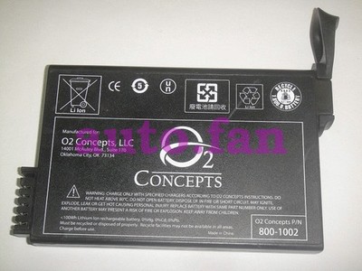 for used o2-concepts portable household oxygen absorber N/P 800-1002 battery