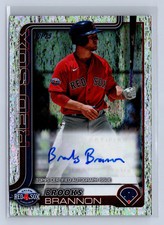 2025 Topps Pro Debut Brooks Brannon Sparkle Foil Auto /175 #PD-96