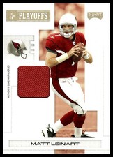 2007 Playoff NFL Playoffs/25 / Matt Leinart GAME-USED JERSEY PATCH /25