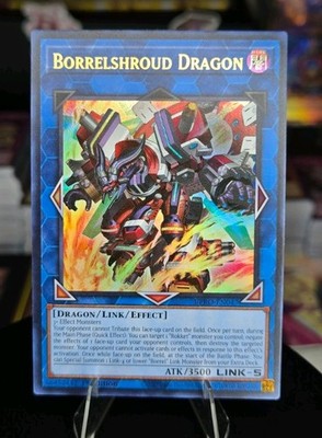 Borrelshroud Dragon Ultra Rare 1st Edition Link BPRO-EN047 NM Burst Protocol
