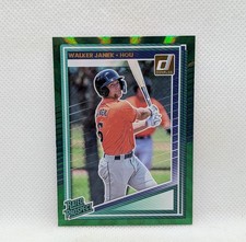 2025 Donruss Baseball - Rated Prospects Walker Janek Green Laser Foil
