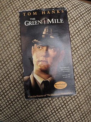 BLOCKBUSTER The Green Mile VHS 2-Tape Box Set Tom Hanks Stephen King Vtg 1999
