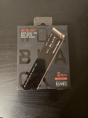 Western Digital WD_BLACK SN770 2TB M.2 NVMe Internal SSD WDS200T3X0E