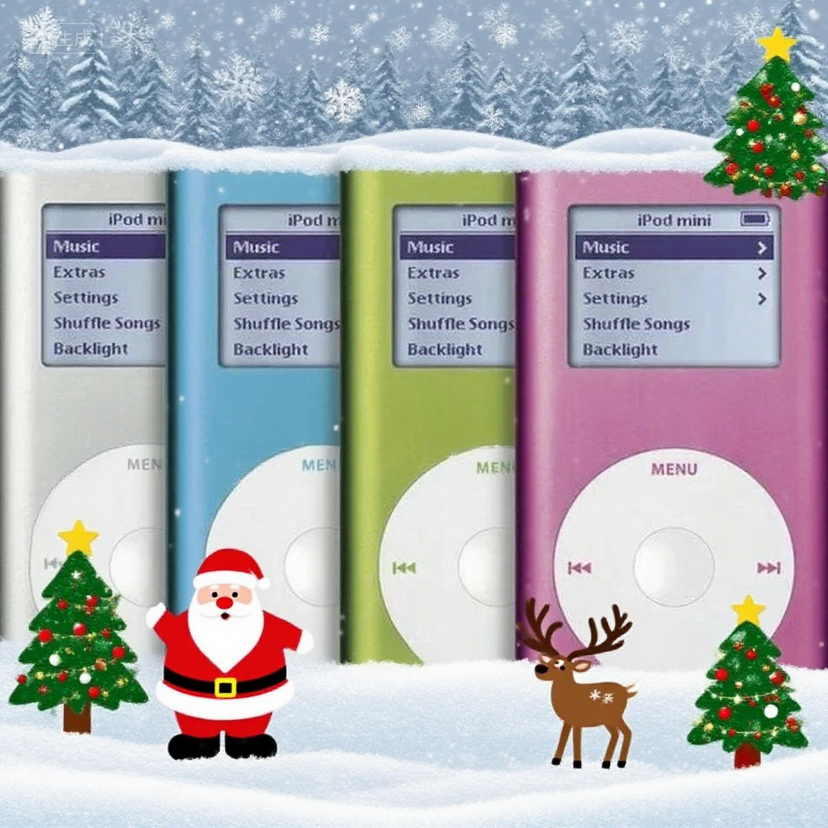 Apple iPod Mini 2nd Generation 4GB 6GB 32GB 64GB 128GB 256GB MP3