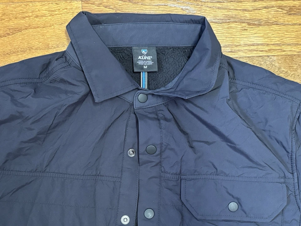 Chaqueta KUHL Mujer Mediana Negra The One Forrada de Vellón A Prueba de Viento Resistente al Agua Foto 4 de 4