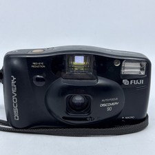Fuji Discovery 90 35mm Point  Shoot Film Camera Auto Focus - Tested 