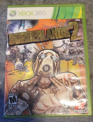 Borderlands 2 (Microsoft Xbox 360, 2012) Complete with Manuel 