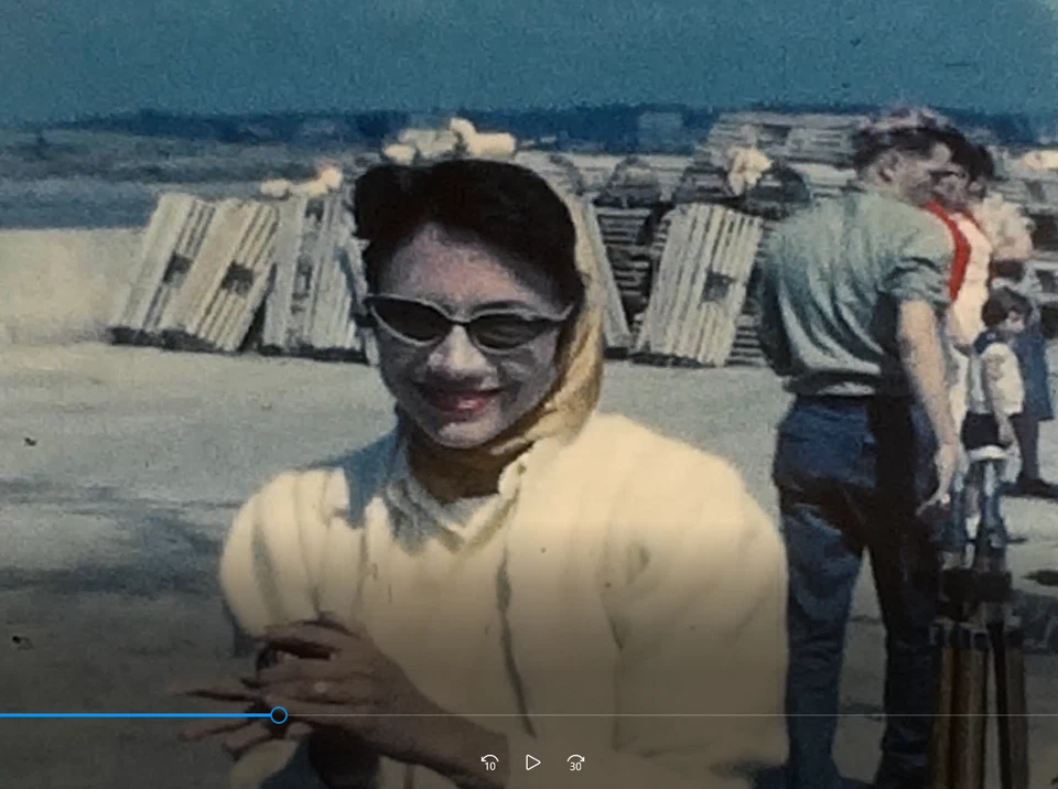 Carretel de filme raro vintage 8 mm HOME B521 - Imagem 3 de 4