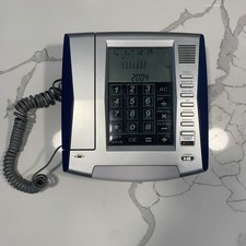 Landline Speaker Phone Talking Caller ID, Calendar LCD Touch-Panel Large Keypad