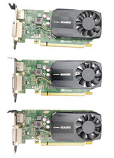 LOT OF 3 PNY NVIDIA Quadro K620 2GB DDR3 PCIe...