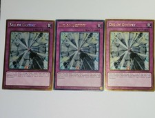 Dig Of Destiny, NM playset of 1 Ultra Rare and 2 Gold Rare copies.