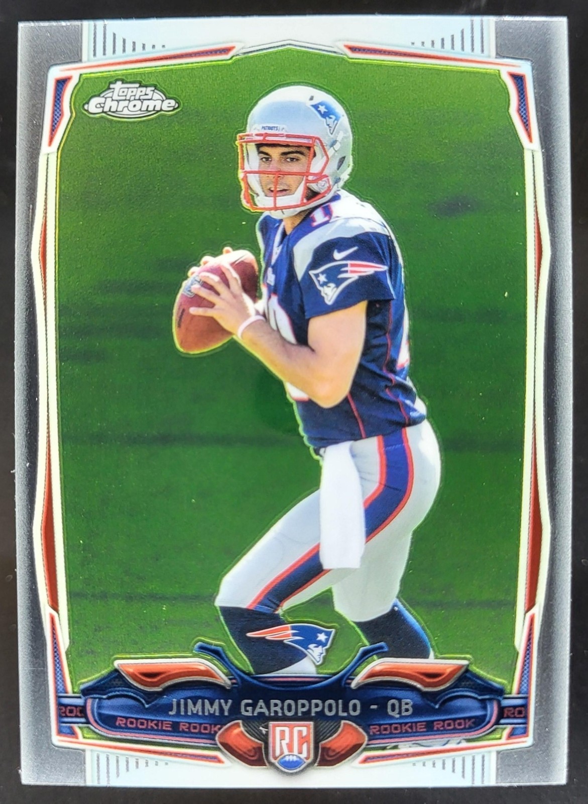 2014 Topps Chrome Jimmy Garoppolo #150 RC New England Patriots MB