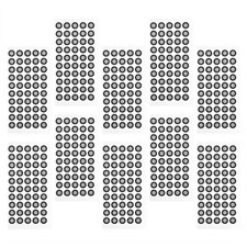 10 arkuszy skanera folia refleksyjna 6 mm znacznik skanowania 3D punkty znakowania punkty R8855