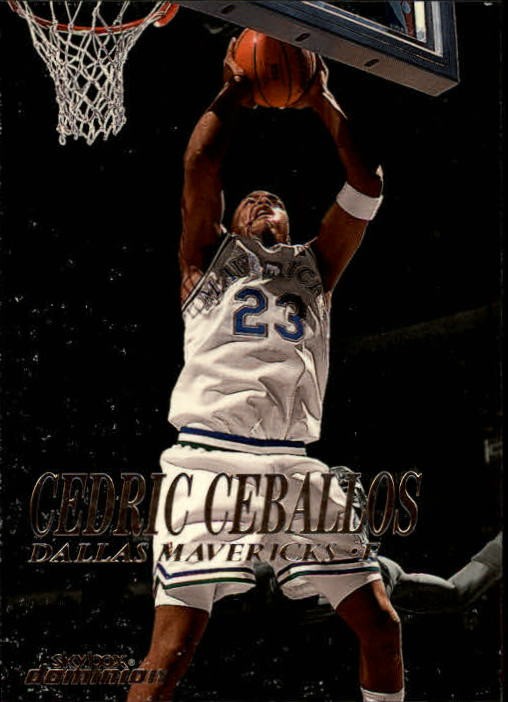 1999-00 SkyBox Dominion #32 Cedric Ceballos - BSK