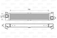 VALEO Ladeluftkühler  u.a. für CITROËN, FIAT, PEUGEOT