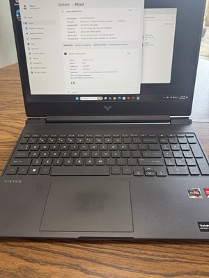 hp victus 15 amd 5 ryzen 7535hs 16gb Ram 512 SSD