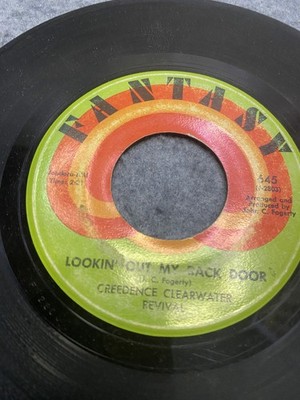 Creedence Clearwater Revival   Lookin' Out My Back Door 7'' Single 1970 Fantasy