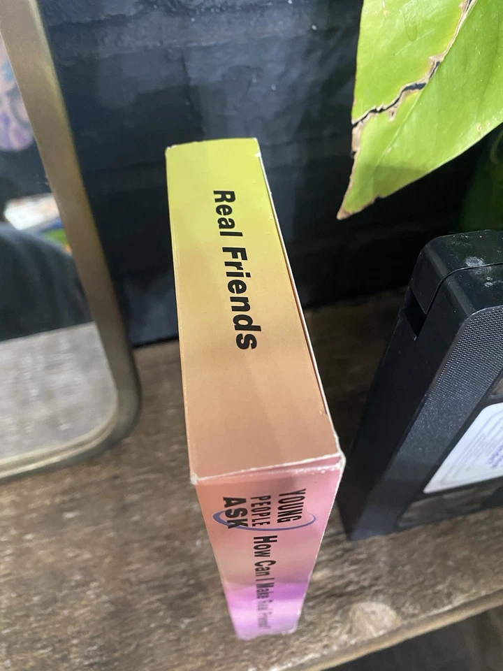 How Can I Make Real Friends VHS Young People Ask 1999, Watchtower TV OOP HTF - Image 4 of 4