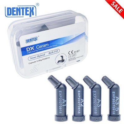 DENTEX Dental Composite Re Capsules Unidose A1 A2 A3 B1 Fit Filtek