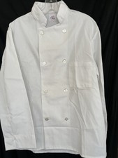 NEW Penn Prest Chef Coat Jacket White Pocket Unisex 40