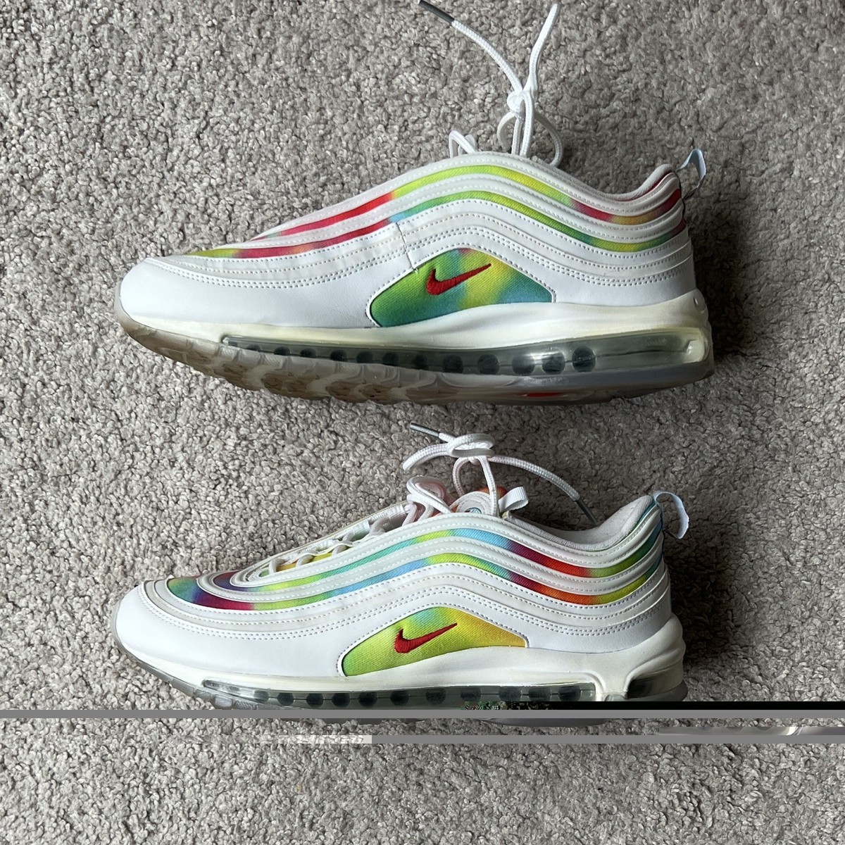Nike Air Max 97 “Tie-Dye Chicago” SZ 11.5 RARE NO BOX | eBay