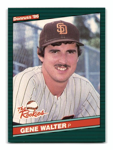 Gene Walter 1986 Donruss The Rookies #47 San Diego Padres Mint - Bild 1 von 2