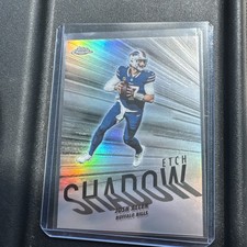 2025 Topps chrome Shadow Etch Josh Allen  CASE HIT FOOTBALL SSP