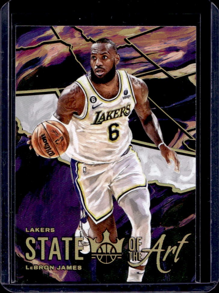 2022-23 Court Kings LeBron James State of the Art #2 Lakers