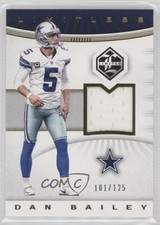 2017 Panini Limited Limitless Materials 101/125 Dan Bailey #LM-DBA 5kz