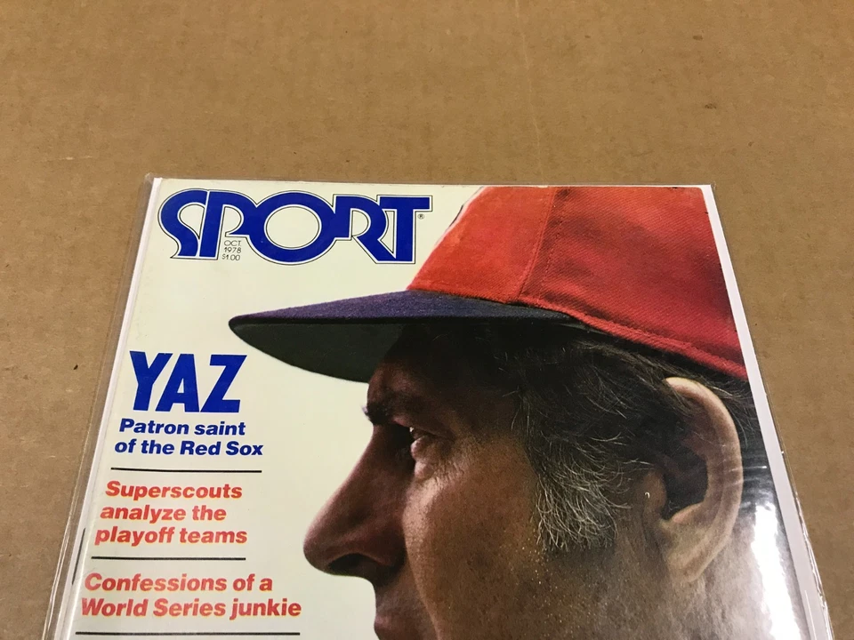 Vintage Sport Magazine - "Yaz: Patron Saint Of The Red Sox"- October 1978 - Image 2 of 4