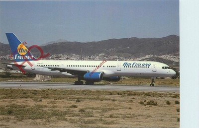 Ansichtskarte__LUFT FINNLAND BOEING 757-2K2 OH-AFI [AVP]